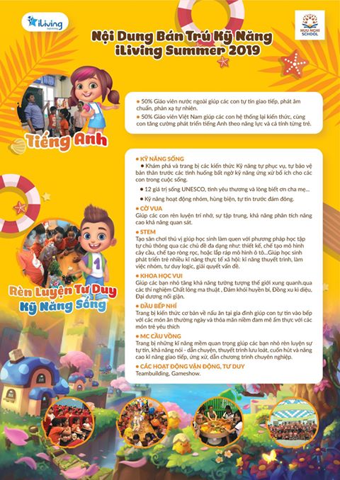 Trại hè bán trú 2019 - Khám phá xứ sở Neverland