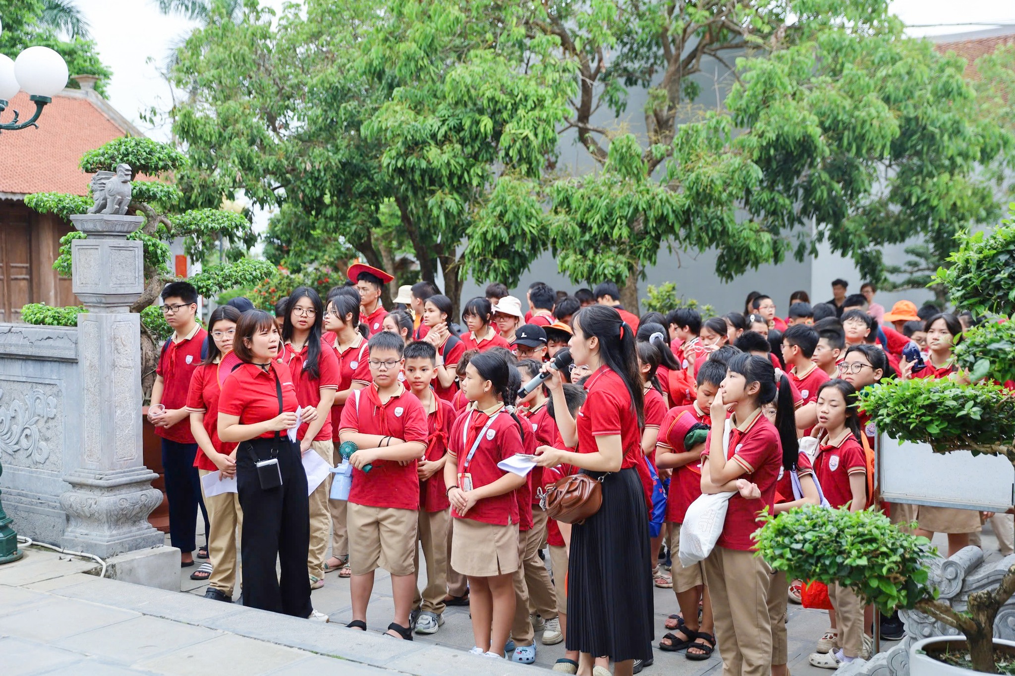 Hành trình trải nghiệm đầy ý nghĩa tại Khu di tích Trạng Trình Nguyễn Bỉnh Khiêm 