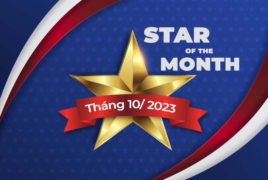 Vinh danh học sinh tháng 10 năm 2023