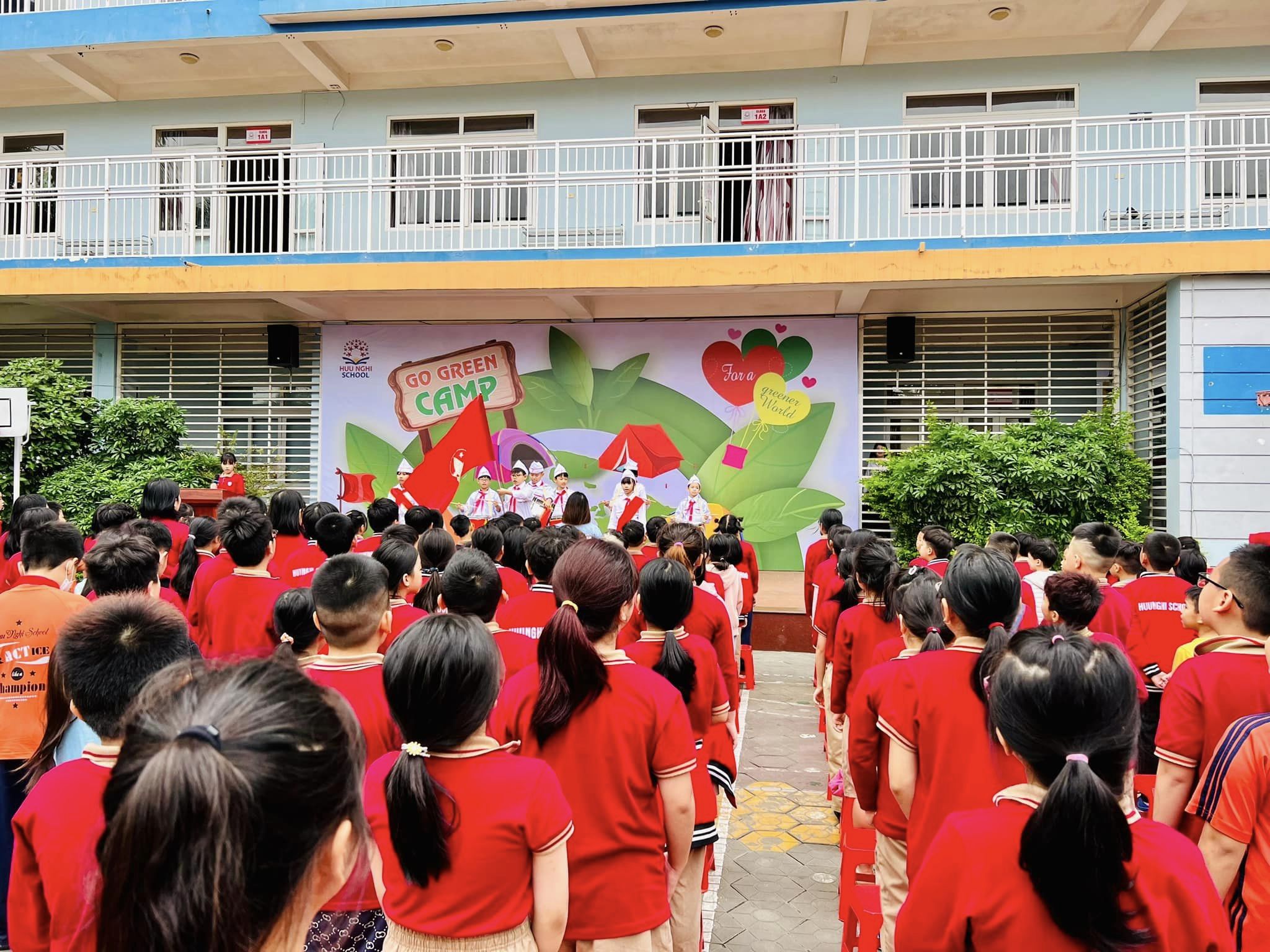 Lễ chào cờ tháng 4 năm học 2022 - 2023